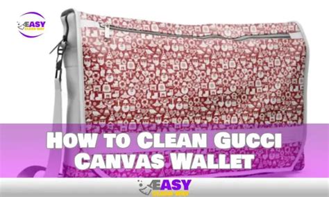 how to wash a gucci wallet